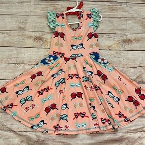 VGUC Sz. 6 Girls Wildflowers Cool Kid Casey Sunglasses Dress